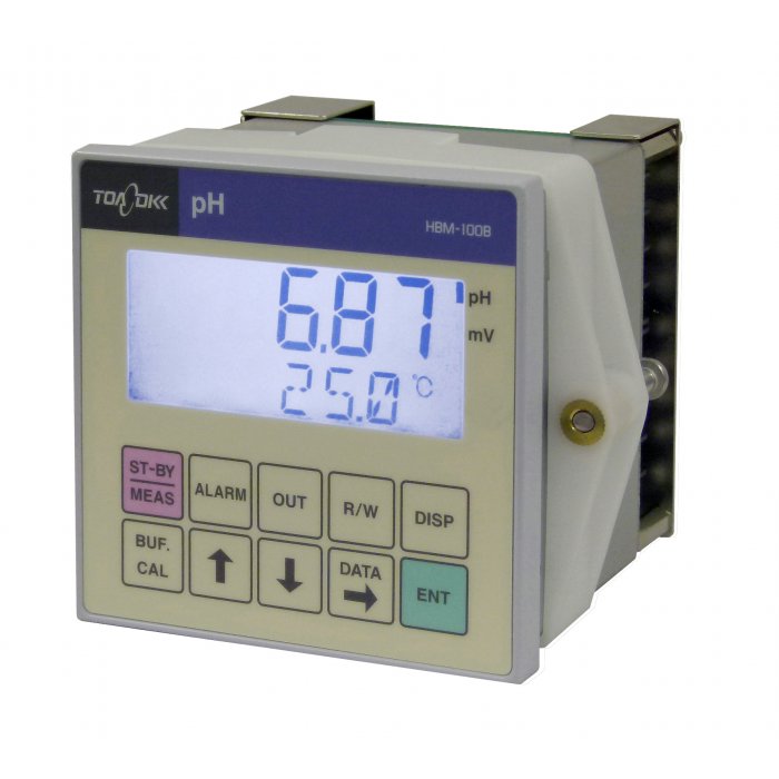 Panel Mount pH/ORP Analyzer HBM-100B/102B
